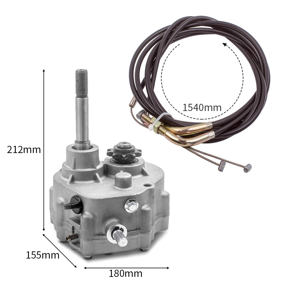 Go Kart Forward Reverse Gear box Set For 2HP-14HP Engine Transmission 5/8 inch