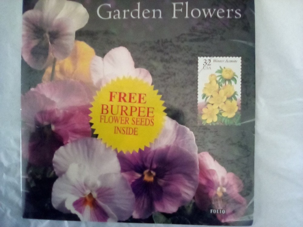 Stampfolio, "Garden Flowers". Sealed.