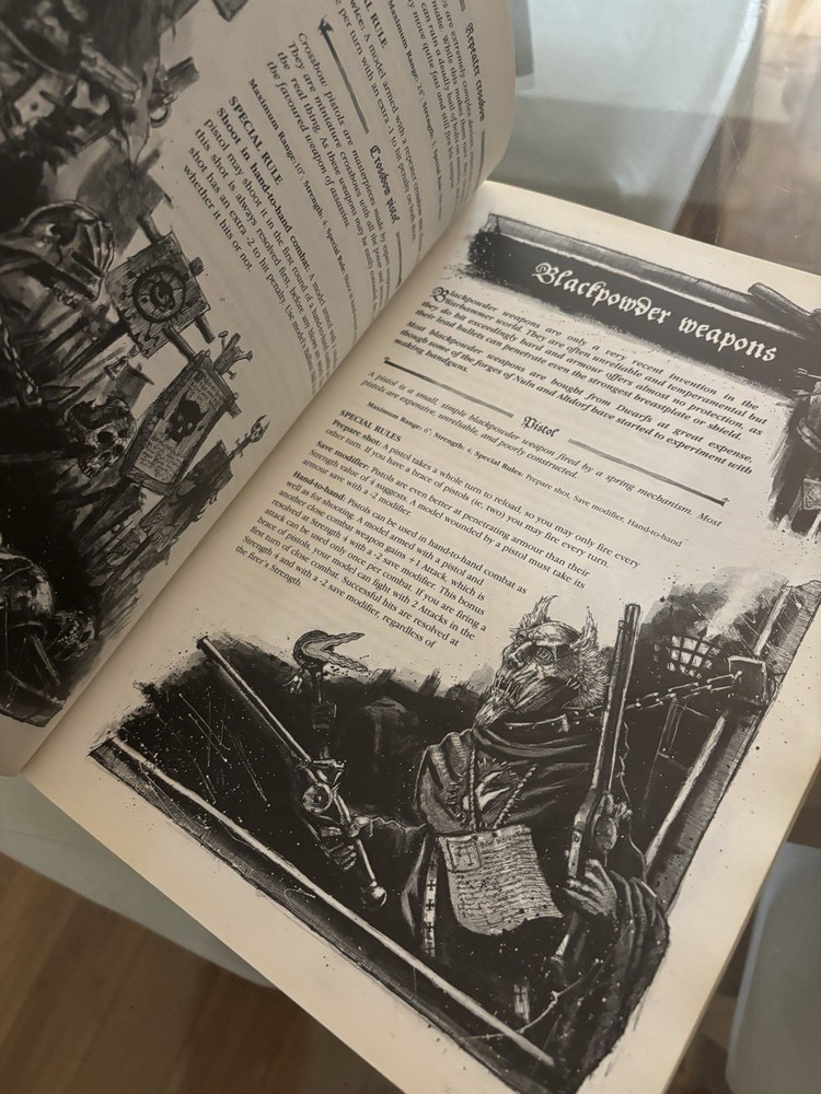Mordheim Core Rule Book Codex Warhammer Games Workshop - Softback