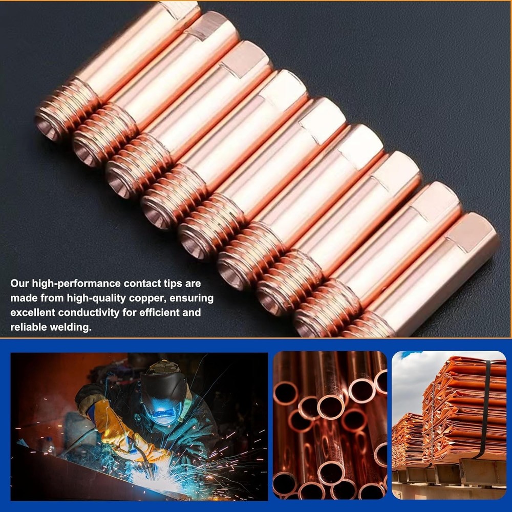Mig Welder Tips 2/30-Pack Welding Tips .035" Contact Tip for Mig Welding Gun