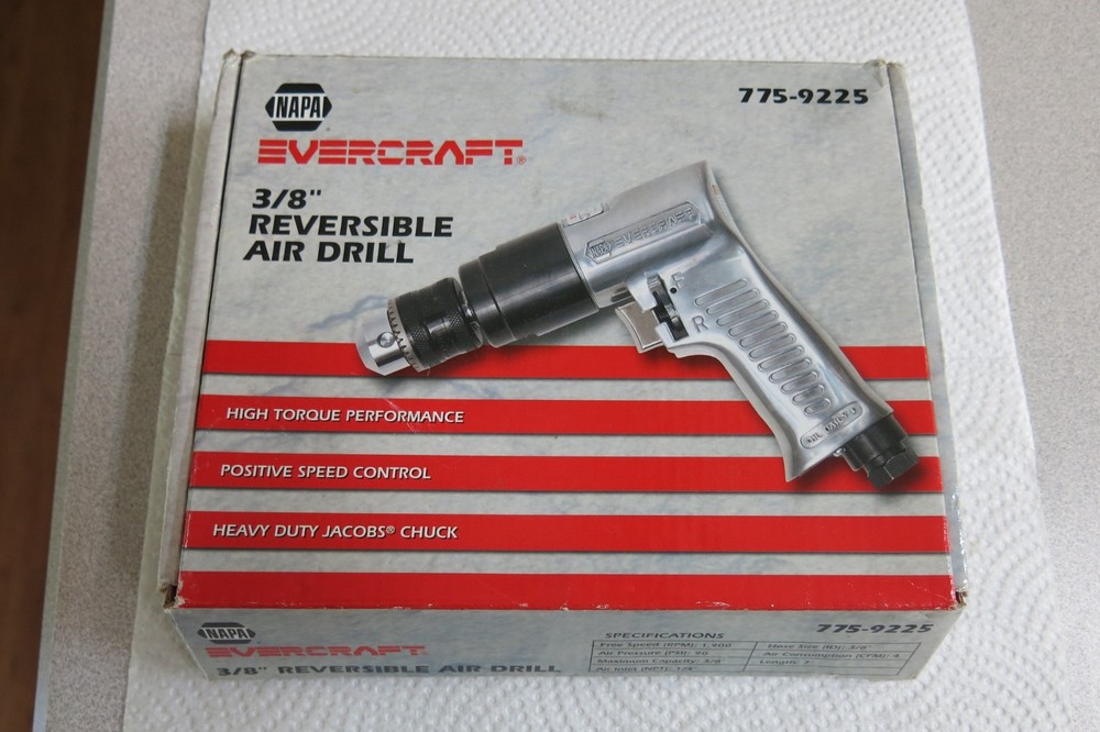Napa Evercraft 3/8 Reversible Air Drill