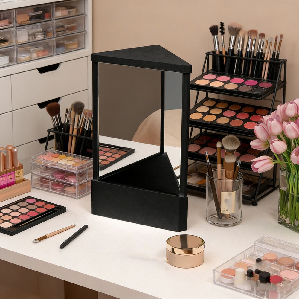 Non Reversing Mirror For Accurate Grooming Reflection Recommended/