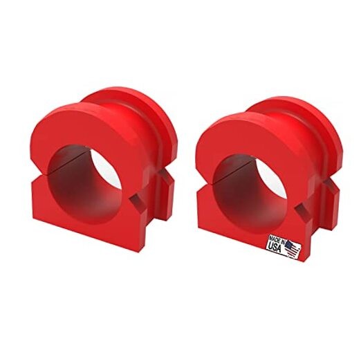 PAIR Front Sway Bar CODE RED EXTREME Bushing Kit FITS Escalade, Silverado,