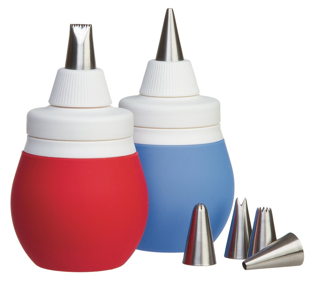 PrepWorks Decorating Kit - Complete Set for Cake, Cupcake, and Cookie Decorat...