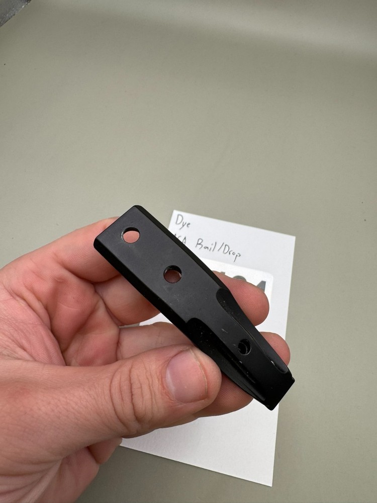 Dye ASA Rail/Drop-Black