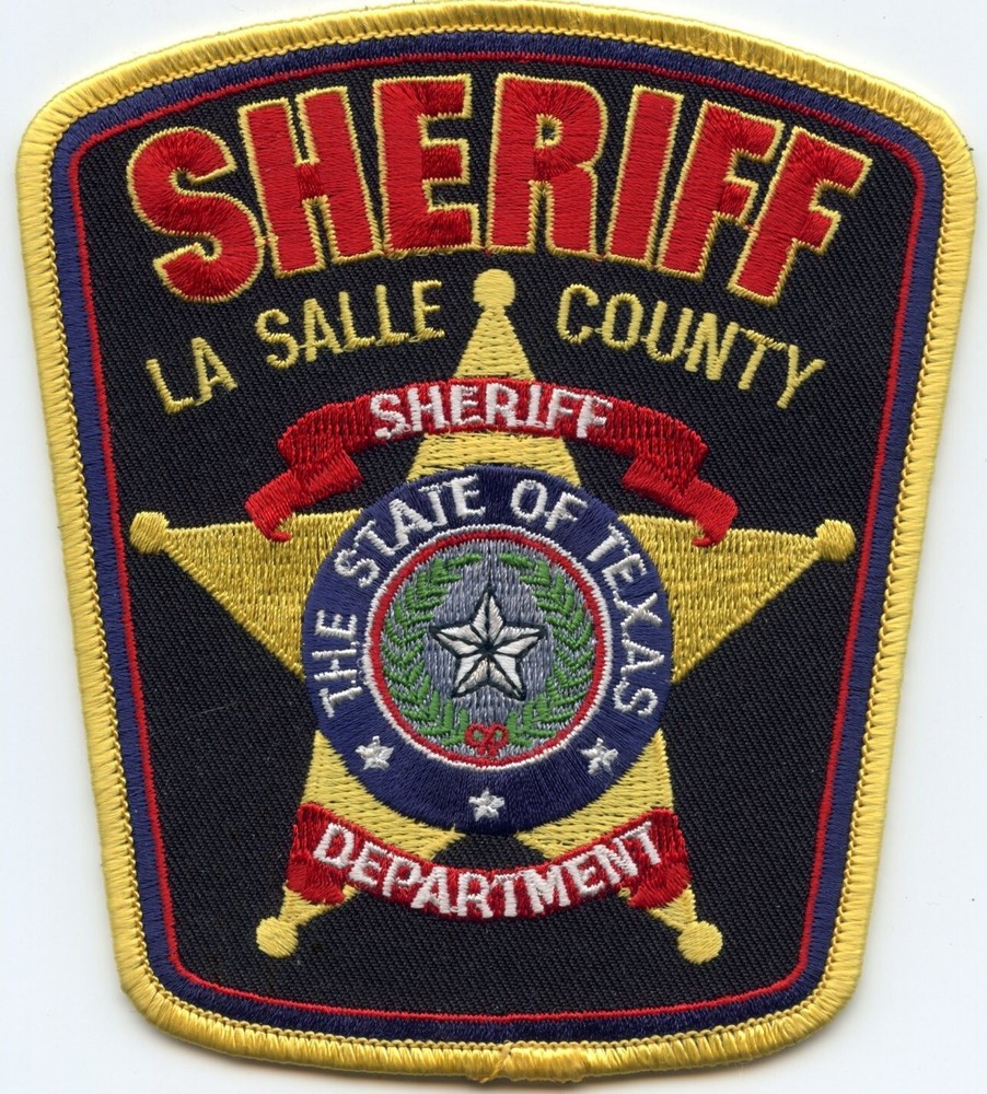 LA SALLE COUNTY TEXAS SHERIFF POLICE PATCH