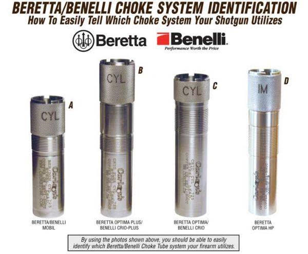 SET OF 6 BRILEY SPECTRUM BERETTA OPTIMA HP CHOKE TUBES WITH CASE SPORTING CLAYS