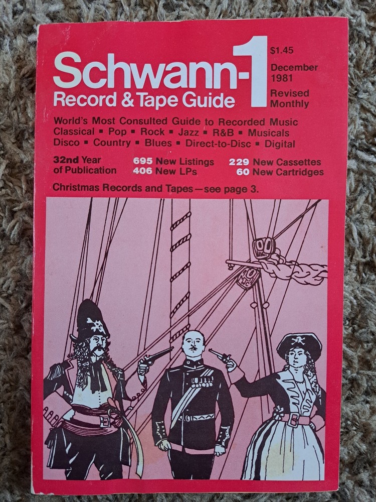 Schwann 1  Record & tape 1981