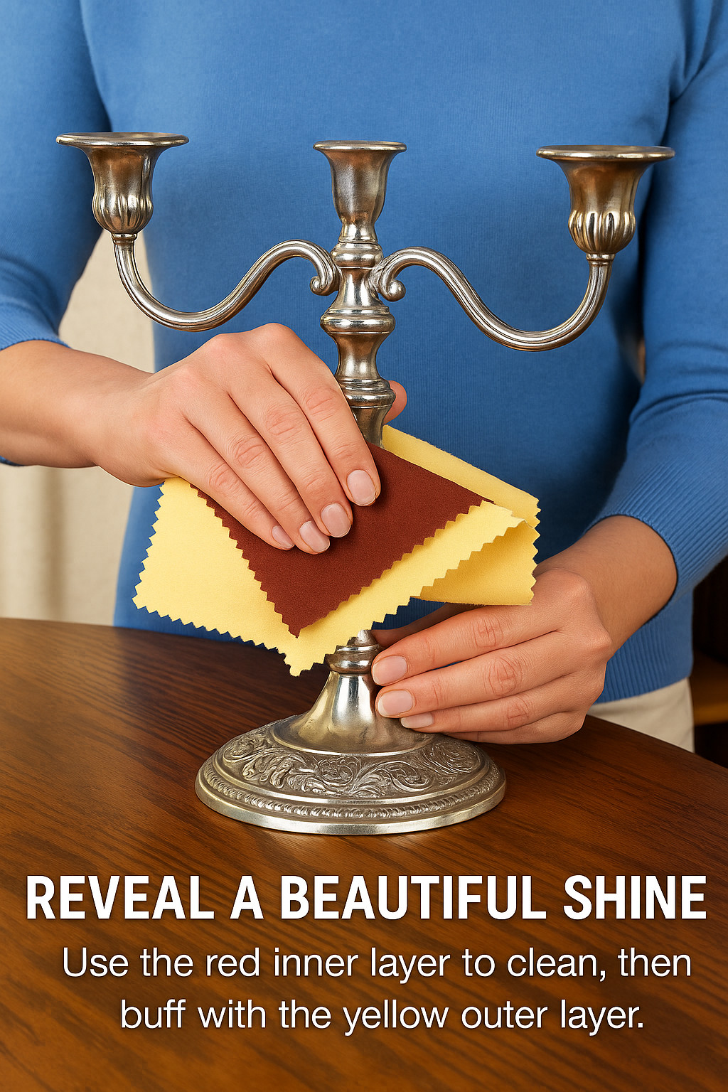 Jewelry Polishing Rouge Cloth Cleaner for Gold Silver Coins Watches Brass Copper