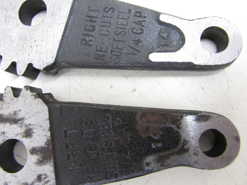 NOS! REPLACEMENT JAWS FOR 14" BOLT CUTTER, LEFT & RIGHT
