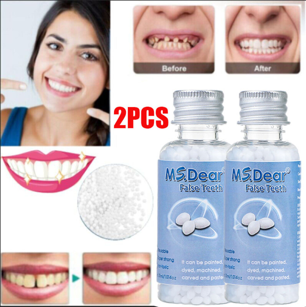 Temporary Missing Tooth Repair Kit Teeth Gaps False Teeth Glue Denture Adhesive