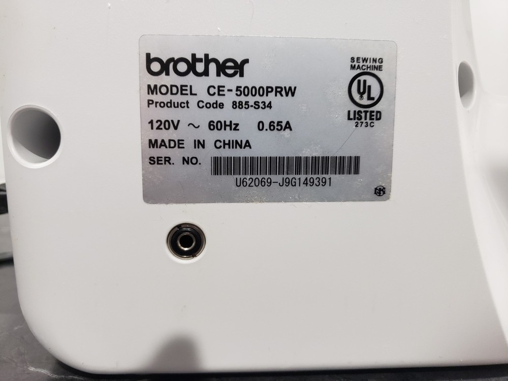 Brother Project Runway Limited Edition CE-5000 PRW Computerized Sewing Machine