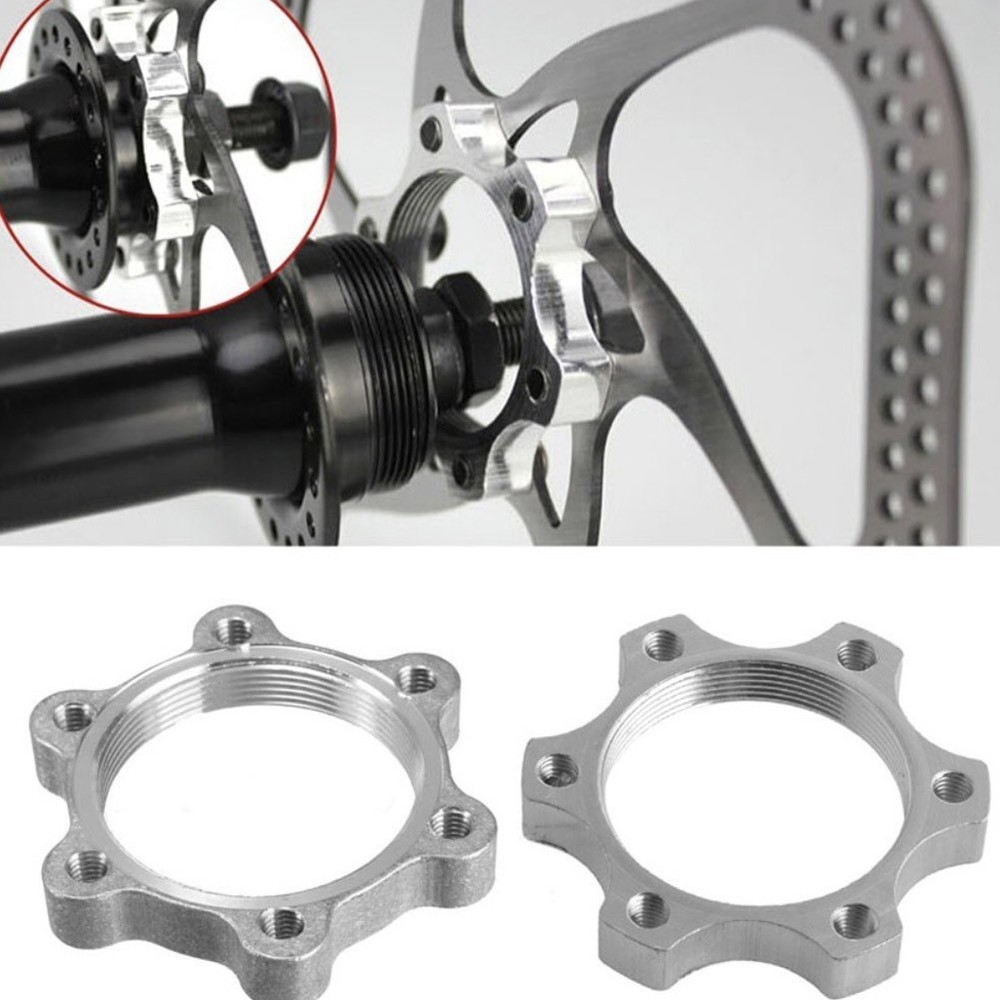 Flange Threaded Hubs Accessories Adapter Aluminum Alloy Replacement 2pcs