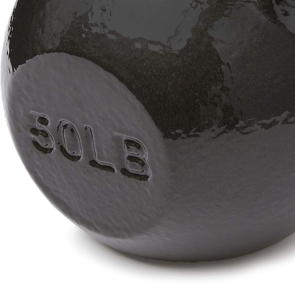 Professional Grade Cast Iron Kettlebell for Cross Training Strength Workouts