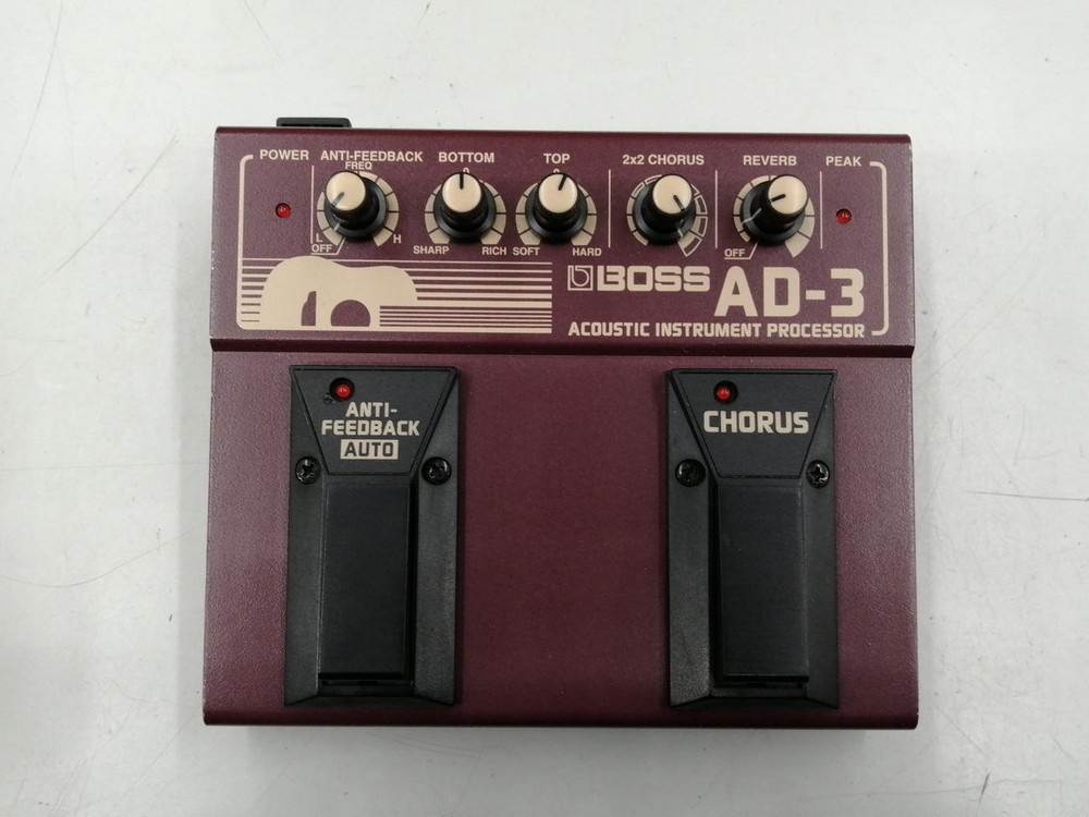 BOSS AD-3 Acoustic Instrument Processor Good Condition JP USED