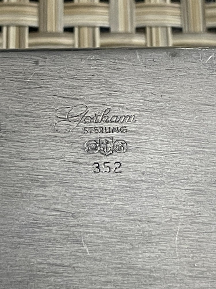 Antique Gorham Sterling Silver Trinket Box – Model #352