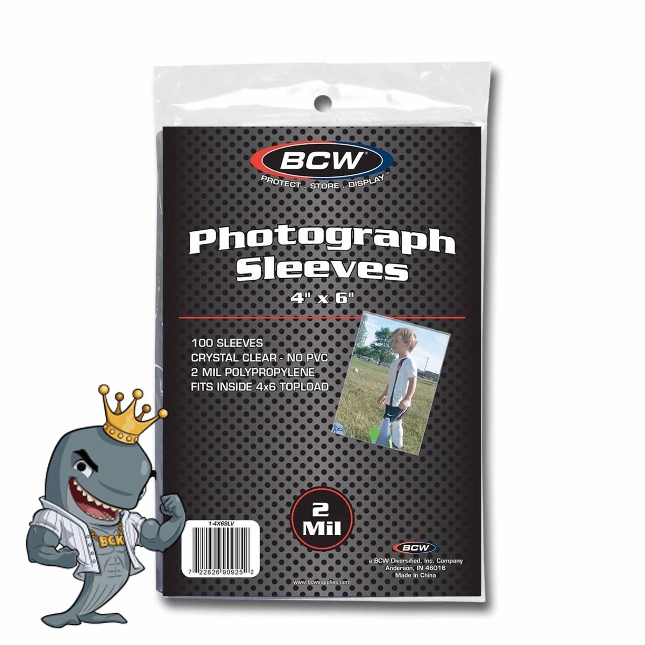 BCW 4x6 Photo Sleeves 100ct Pack FREE SHIP