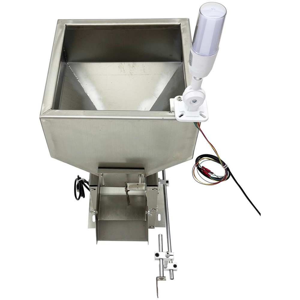 110V Stainless Steel Square Silo Vibrating Disk Automatic Vibrating Feeder