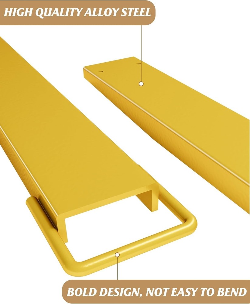 Forklift Extensions 84 inch Fork Extensions 4.5 in Width Pallet Fork Extensions