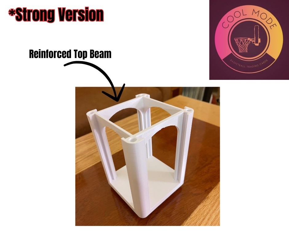 PSA Cards Spinning Display/Storage/Stand High Resolution 3D Printed Clear