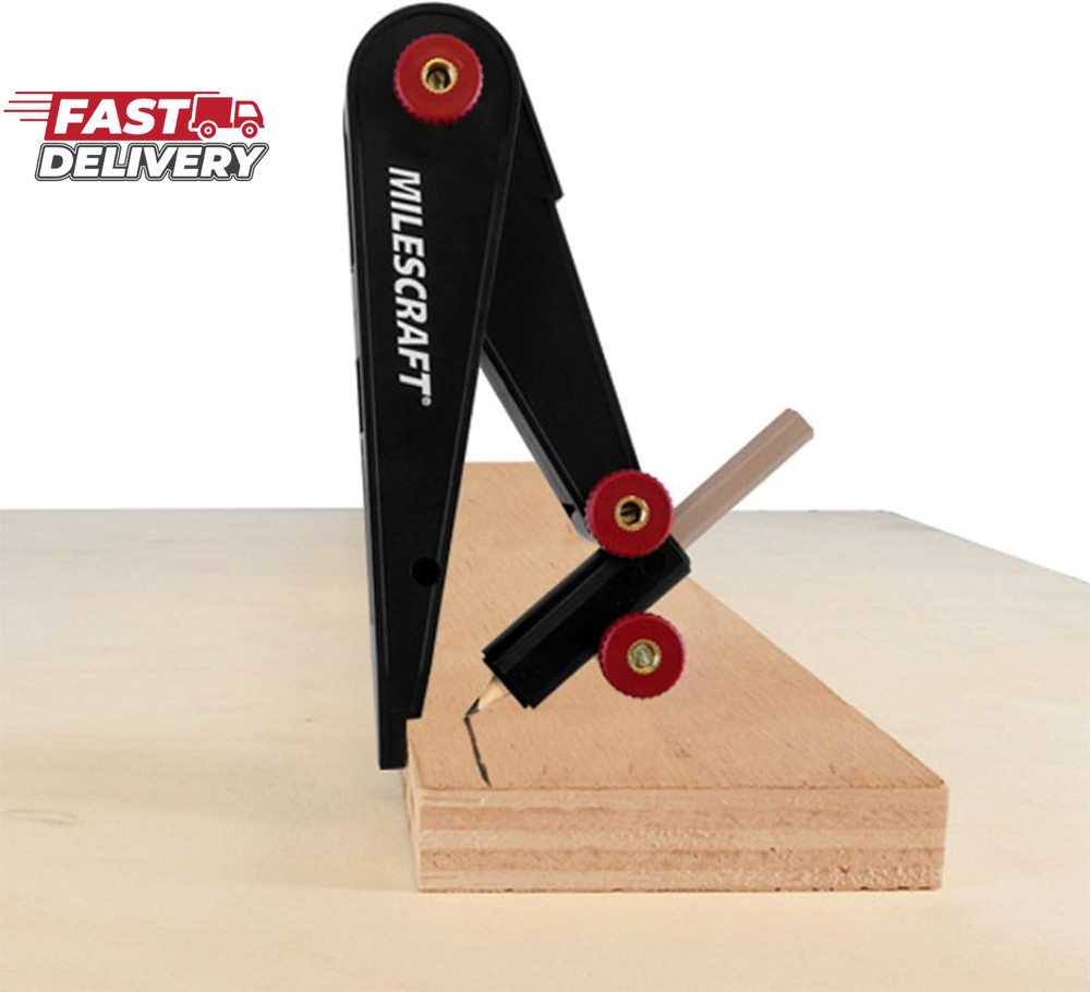 Milescraft 8407 Scribetec - Scribing and Compass Tool
