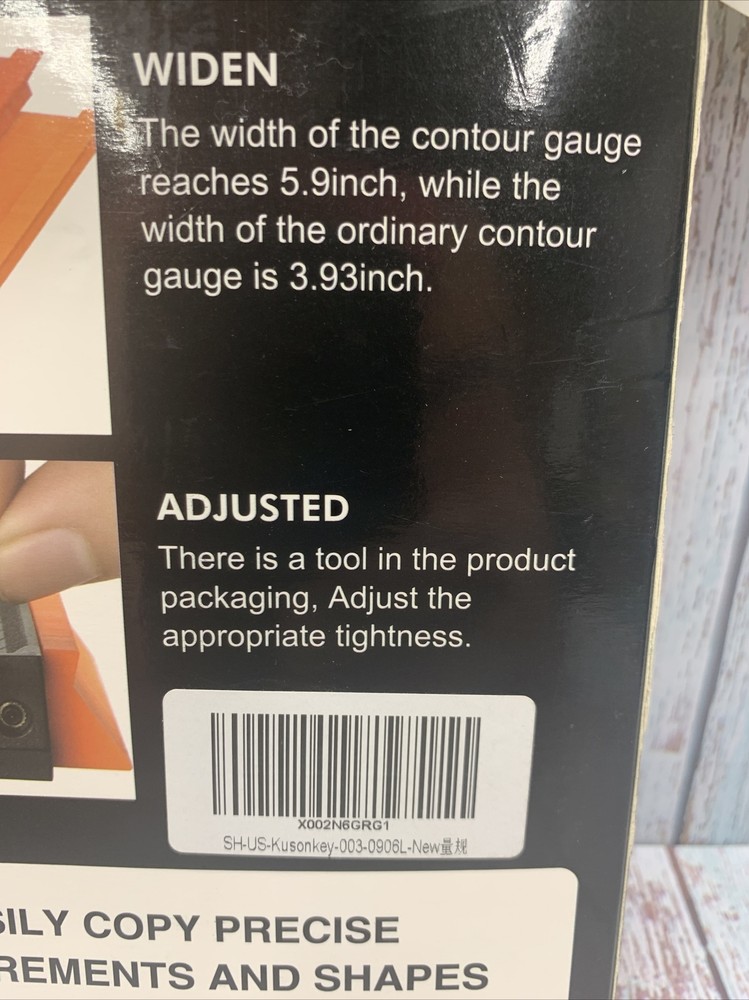 Contour Gauge 10 Inch Lock Profile Tool Adjustable Lock Precisely