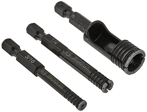 Bosch HDGM 3-Piece Diamond Hole Saw Set