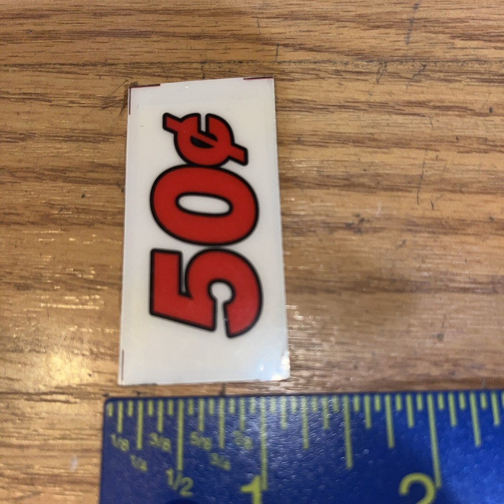 slot machine Decals .50 Cents/BA