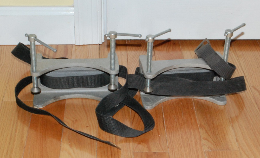 Aluminum bench mount cylinder brackets