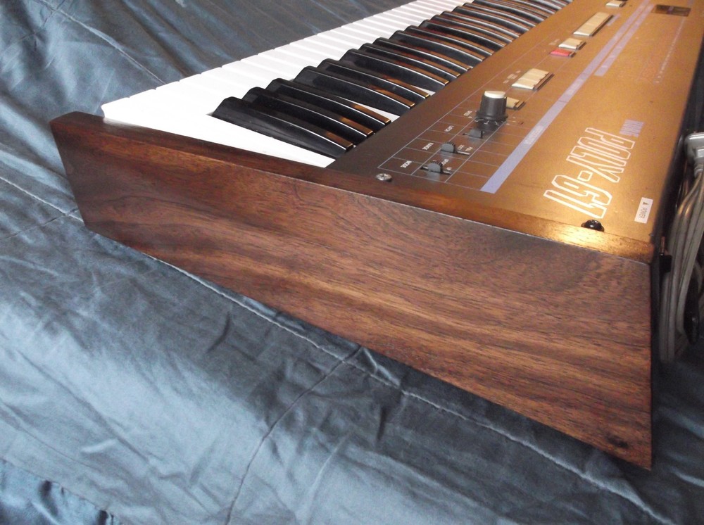 Korg Poly-61 Synthesizer Replacement Solid Walnut Chassis / Body / Case