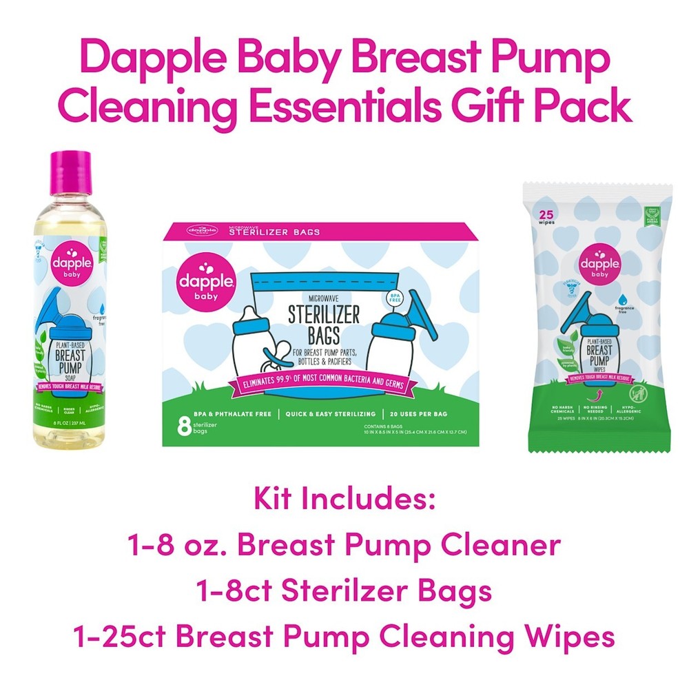 Dapple Breast Pump Cleaning Essentials Set