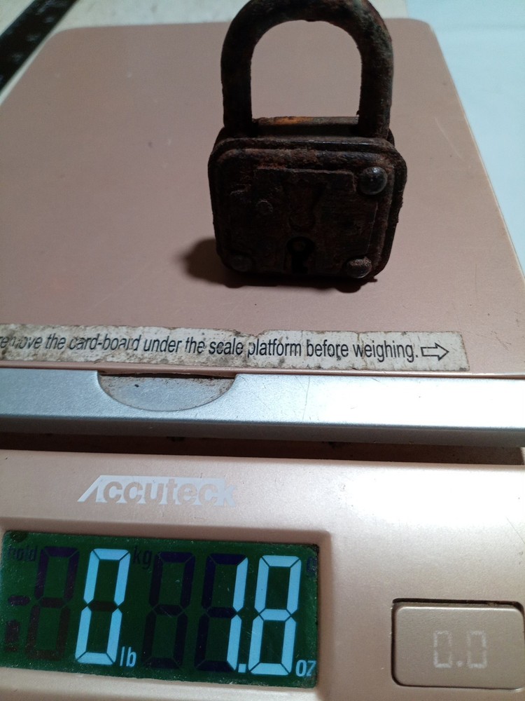 Antique Rusted Padlock