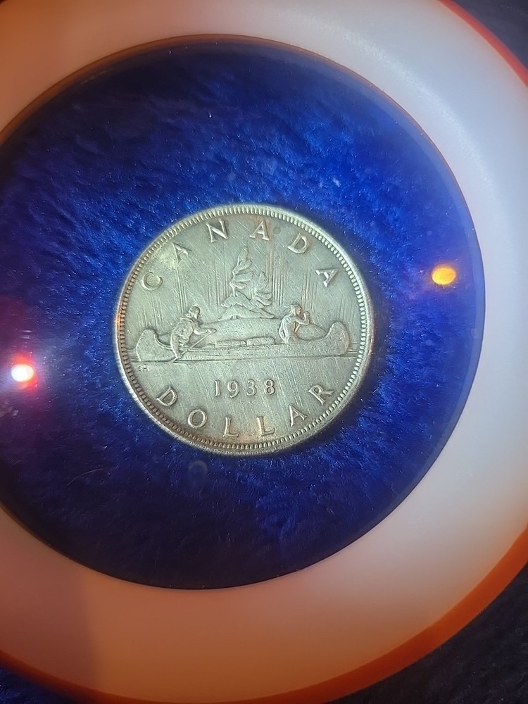 Canada: 1938 $1 Silver Dollar ICCS MS64