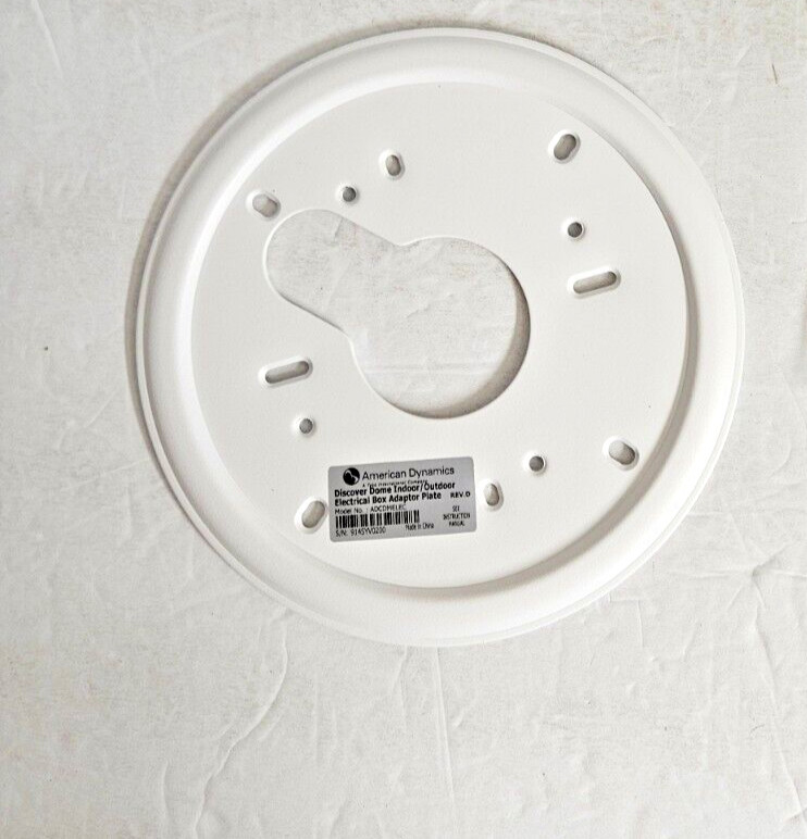 American Dynamics ADCDMELEC Electrical Box Mount Plate NEW