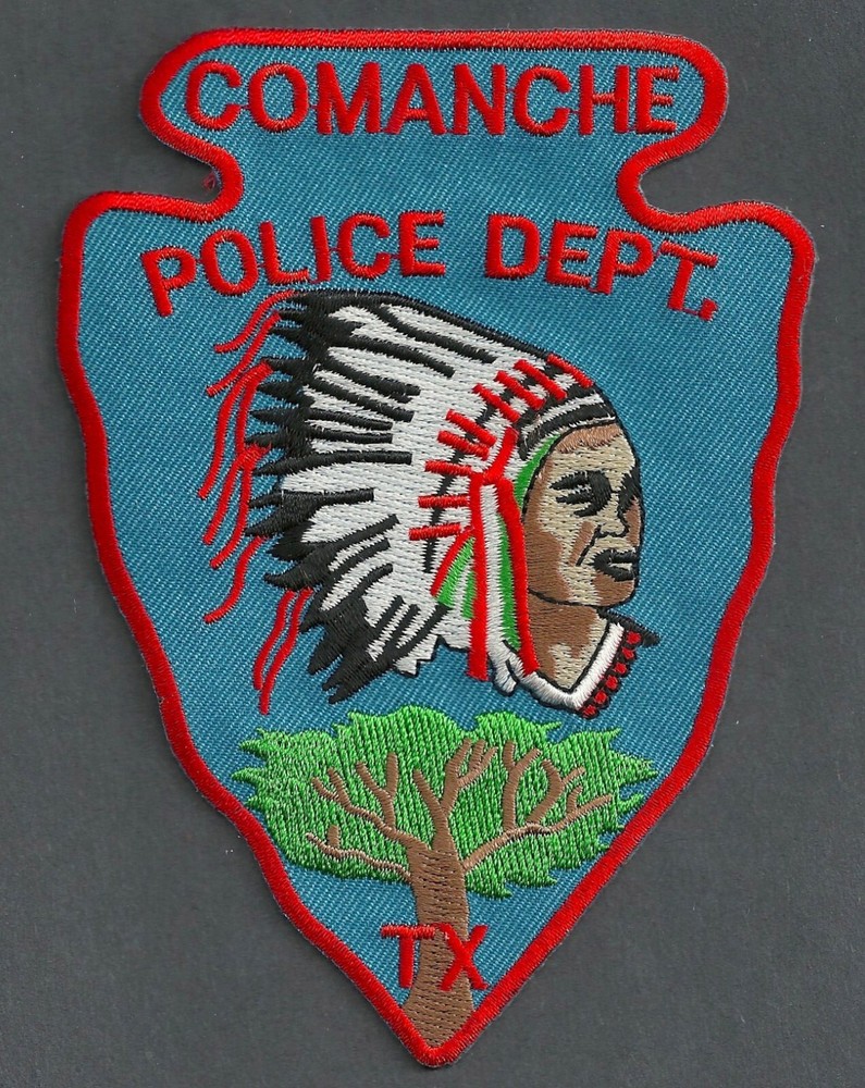 COMANCHE TEXAS POLICE SHOULDER PATCH