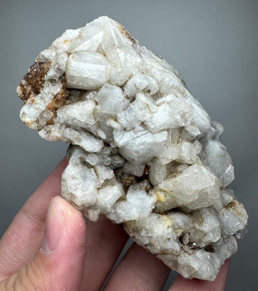 379 Gr. Fluorescent Wernerite Scapolite Crystals Cluster On Matrix @Afg