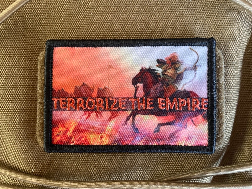 “Terrorize The Empire” Attila the Hun Patch by DBack Designs