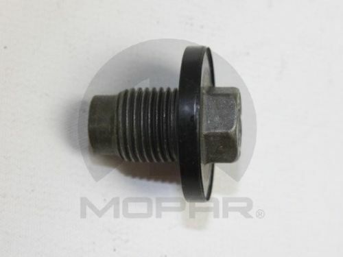 96-18 Jeep Dodge Patriot ENGINE OIL PAN DRAIN PLUG BOLT & WASHER NEW 6506214AA