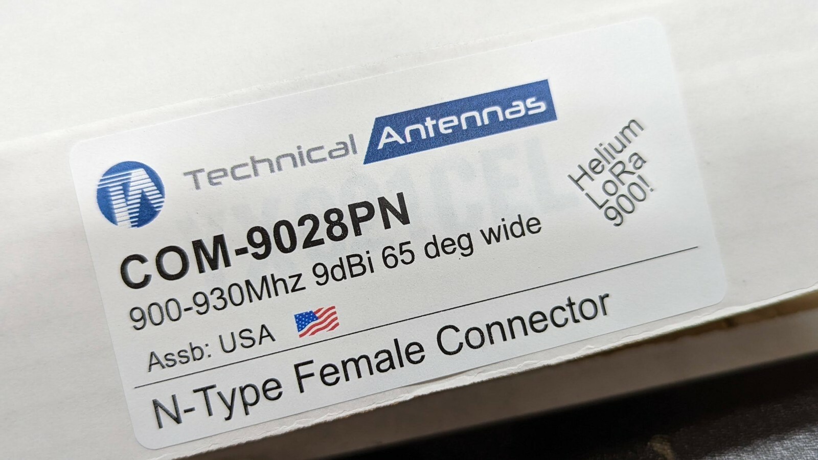 Utility ISM Ham Directional Panel Antenna 900 MHz 902-928 915 9 dBi made USA