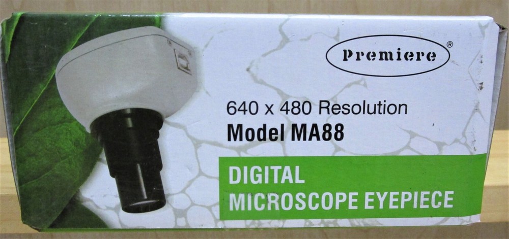 Premiere Digital Microscope Eyepiece Set Model MA88 640 x 480 Res.