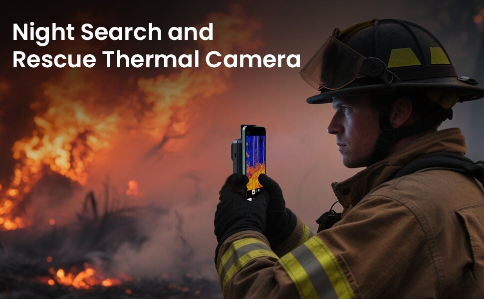 256*192 IR Resolution Wireless Thermal Camera for Android & iOS Smartphone WiFi