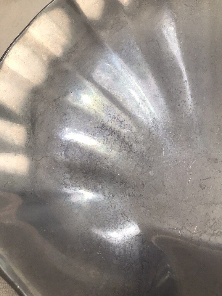 Wilton Metal Armetale Clam Shell Bake Serving Dish T