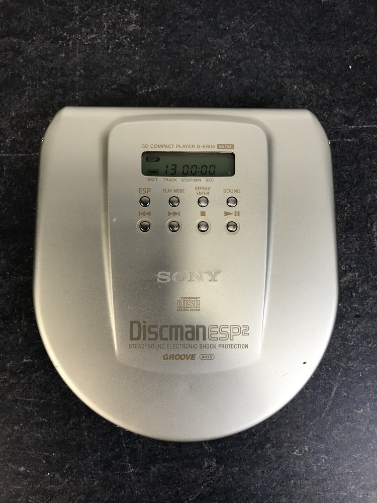 Sony CD Discman ESP2 D-E805 DAC Portable CD Player
