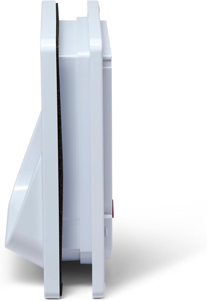 Weatherproof Electromagnetic Cat Door - 4-Way Lock for Security & Convenience
