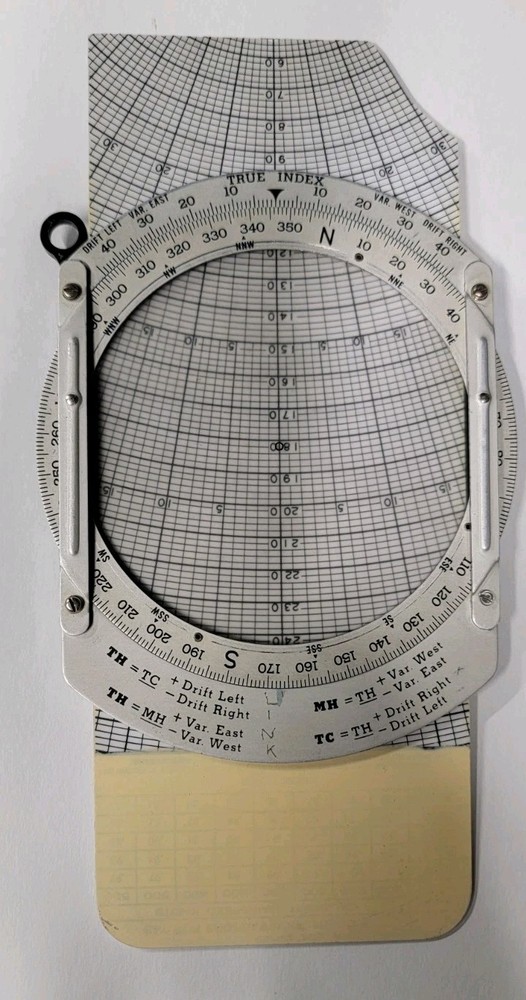 Type MB-4 Computer, Air Navigation, Dead Reckoning - US Military Issue with Case