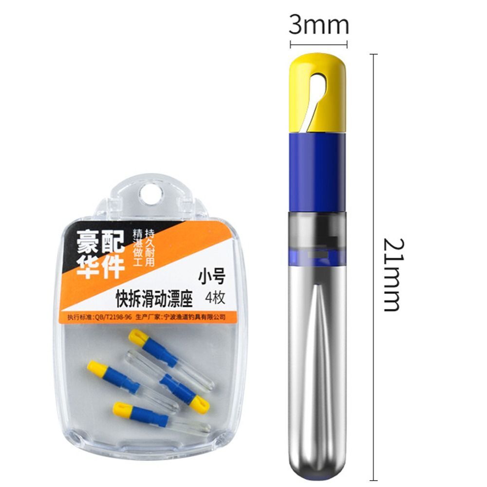 1 Box Detachable Fish Float Rest Bobber Holder Quick Replacement Fishing Float