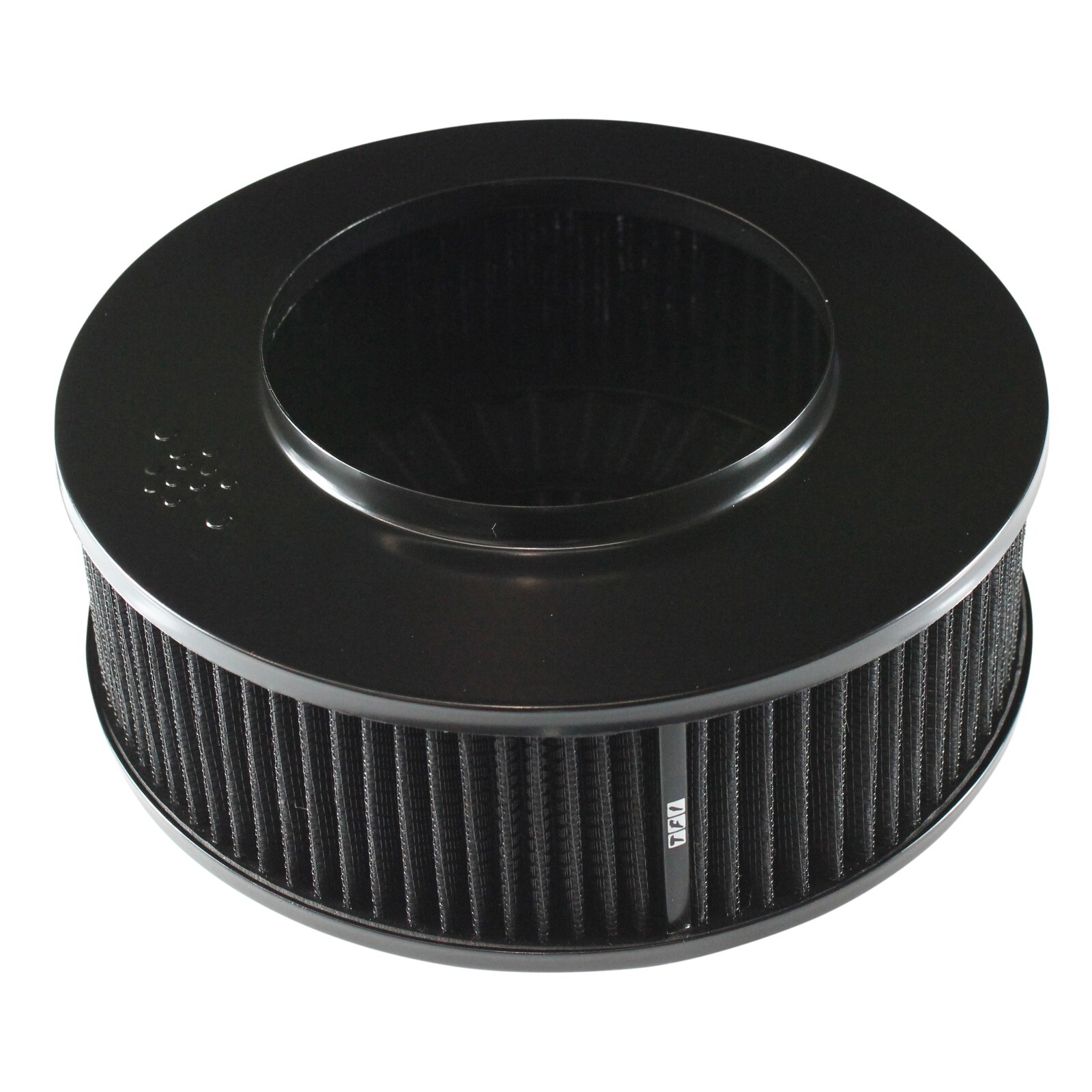 Extraflow All Black Air Cleaner Filter 9"x 3" Assy fit Holley 5-1/8" Base