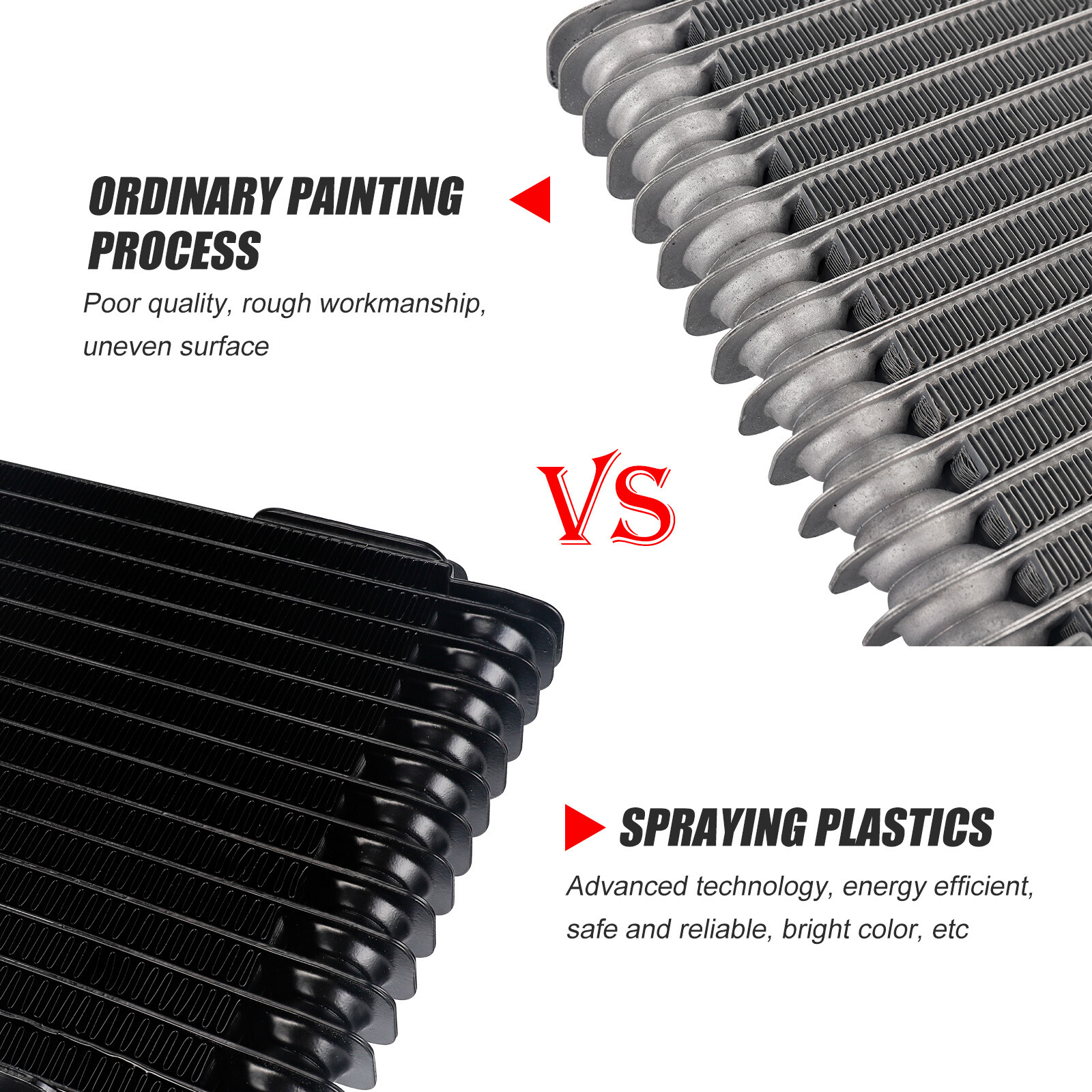 For Tru-Cool 40000 40k GVW Transmission Oil Cooler Low-Pressure W/ 6AN Fittings