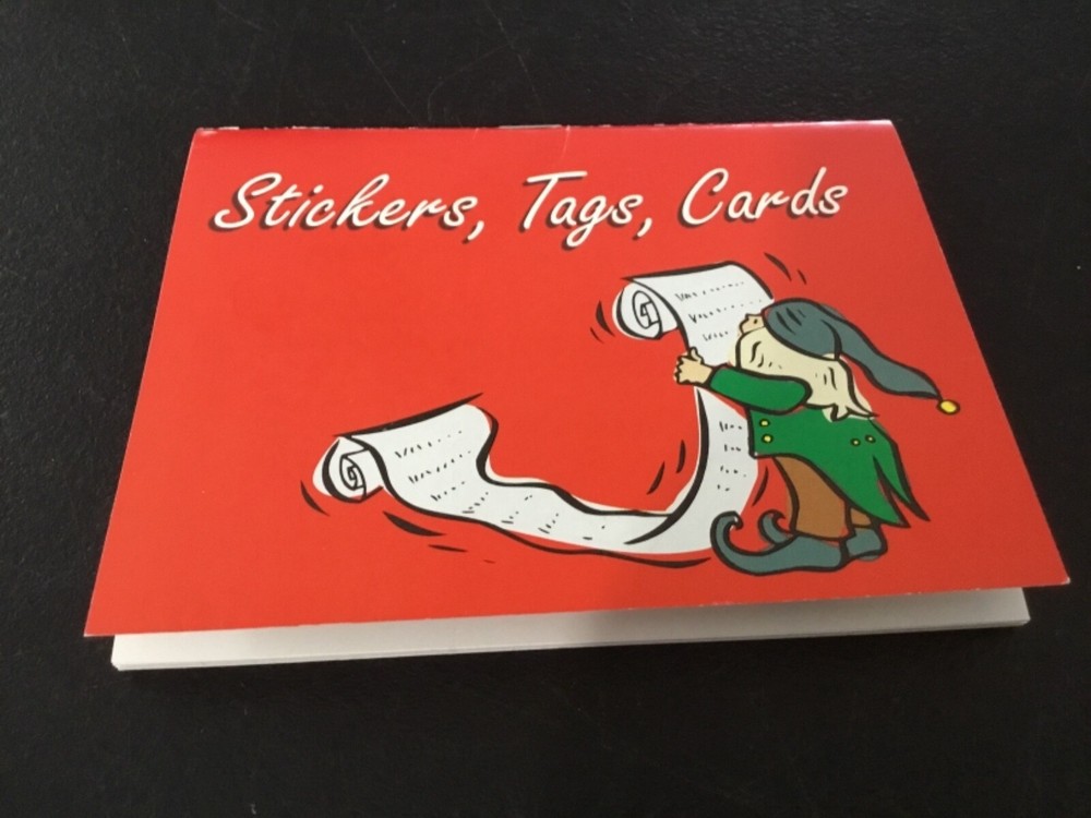 Christmas Tags, Stickers, Card