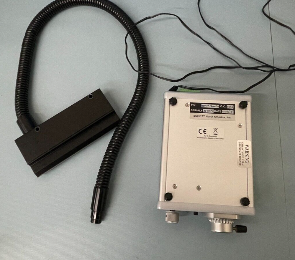 Moritex Schott LLS3 A20970.1/6000/EU LED Light Source Illuminator W/ A08906